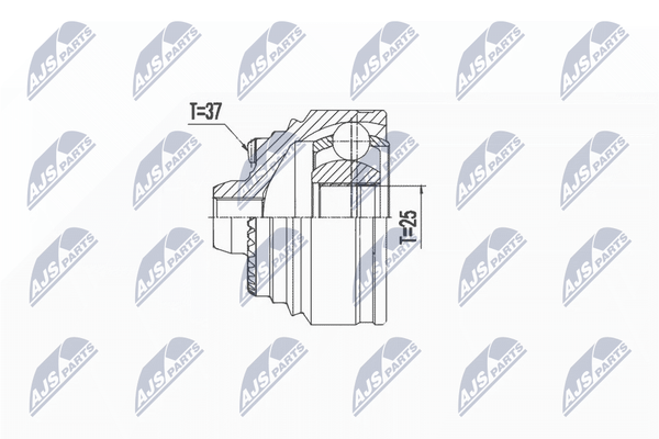 NTY Gelenksatz, Antriebswelle NPZ-BM-027-image