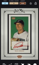 2022 Topps BUNT Dontrelle Willis S4 T206 Framed Signature Sig Iconic- DIGITAL