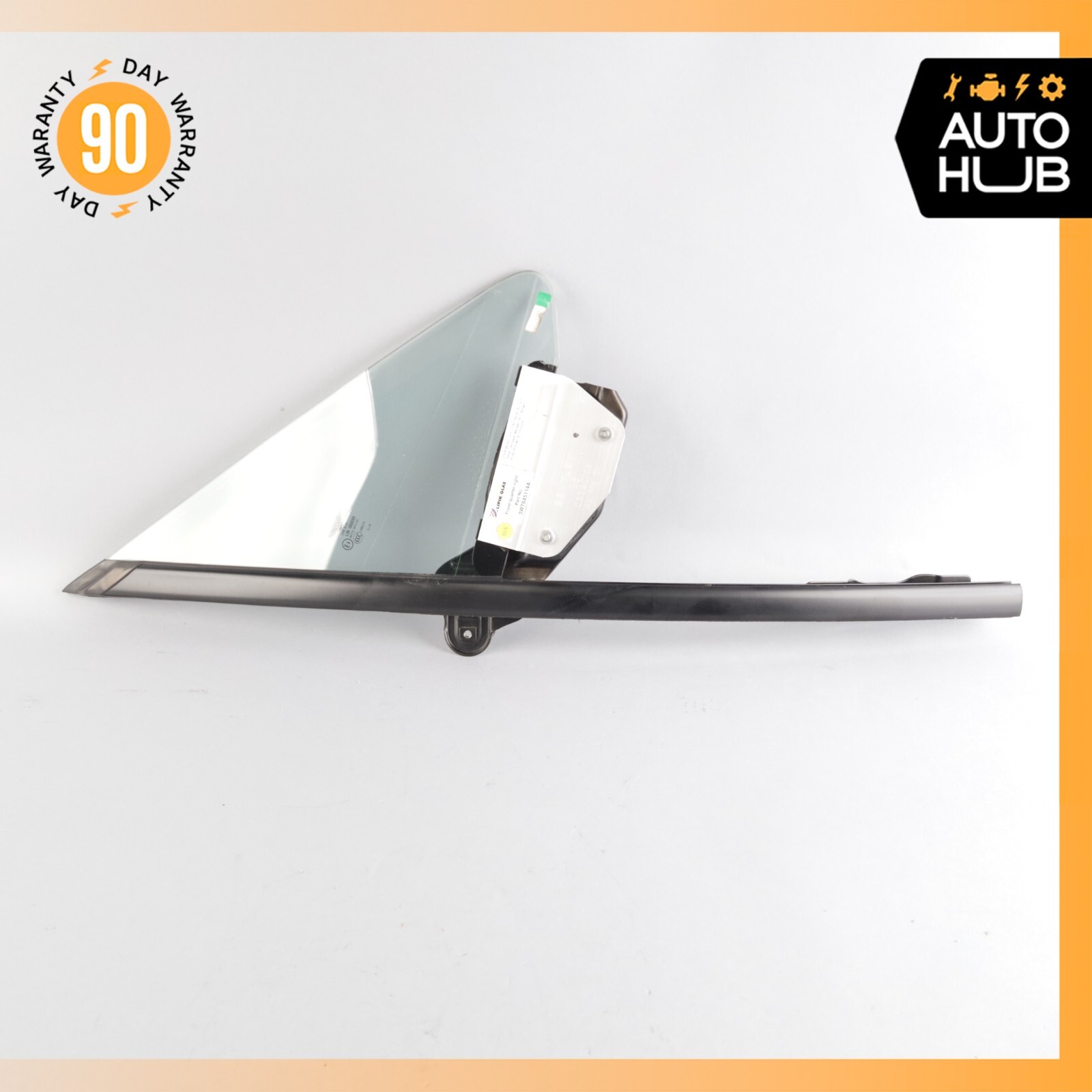 07-11 Bentley Continental GTC Front Right Side Door Vent Window Glass OEM 46k