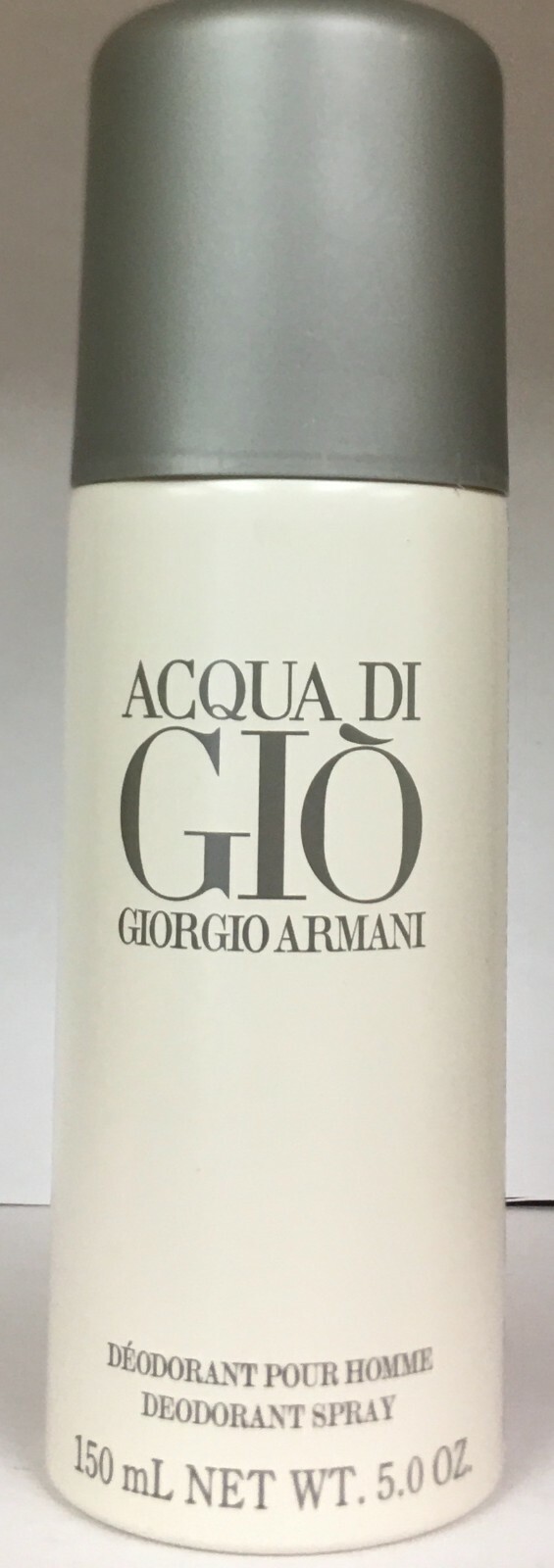 ACQUA DI GIO Homme By ARMANI 4.4 oz/150ml Deodorant Spray SEE