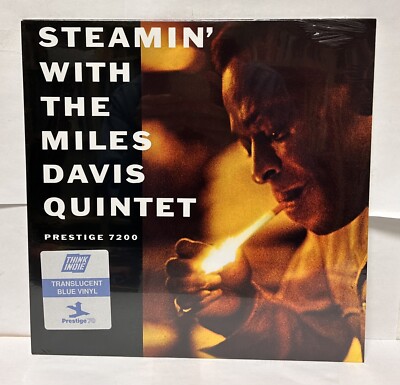 Steamin' With Miles Davis Quintet by Miles Davis (Record) Blue