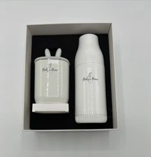 BABY’S BREW Portable Bottle Warmer Dispenser Set Travel Baby