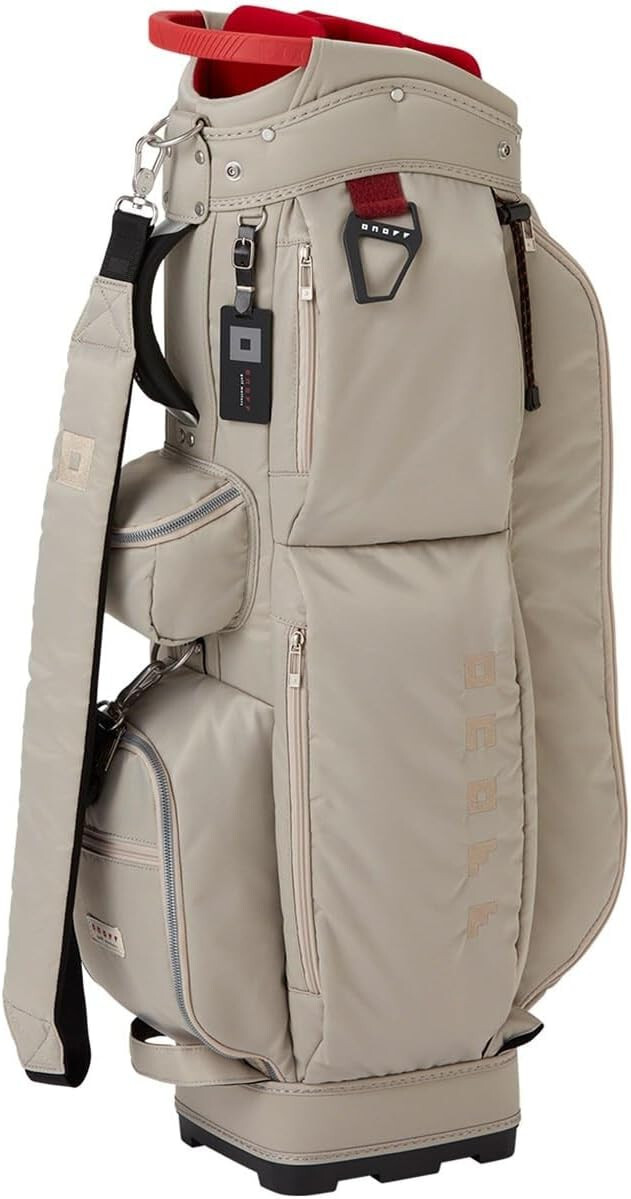 Мужская сумка ONOFF Golf Caddy из НЕЙЛОНОВОЙ саржи 9x47 дюймов 2,8 кг песочно-бежевого цвета OB0424