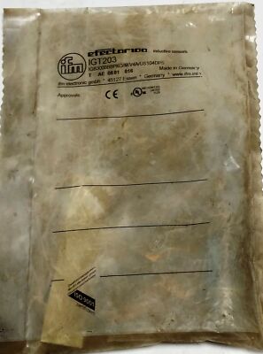 IFM / Efector IGB3008BBPKG/M/V4A/US-104-DPS-IGT203 Inductive Proximity Sensor