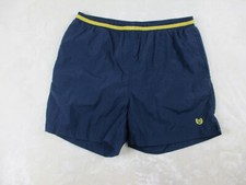 Givenchy Swim Trunks Mens Large Blue Lined Board Shorts Bathing Suit 