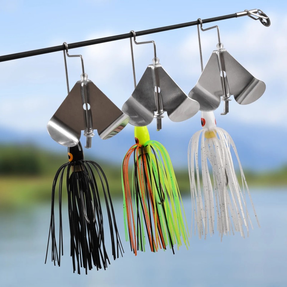 Buzzbait Fishing Lure Set Spinnerbaits Buzz Bait Bass Fishing Baits ...