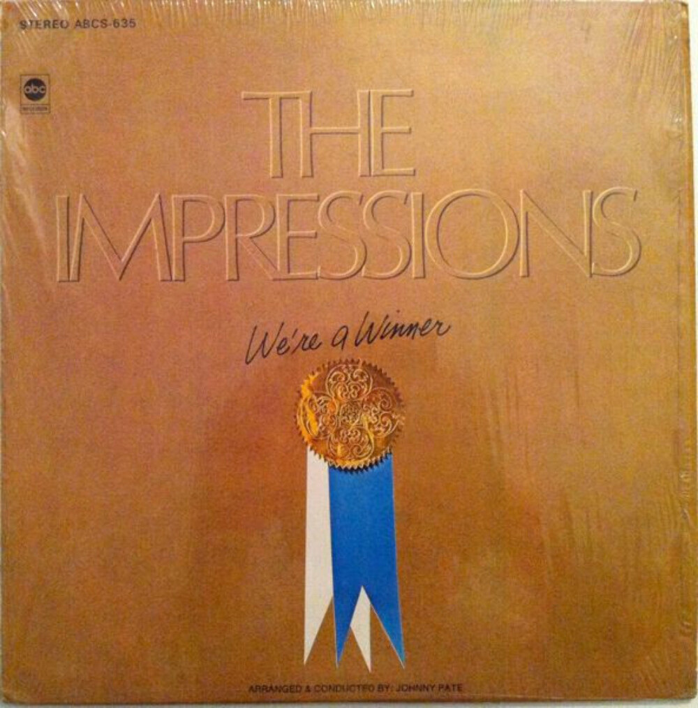 The Impressions - We're A Winner (LP, Album) | eBay