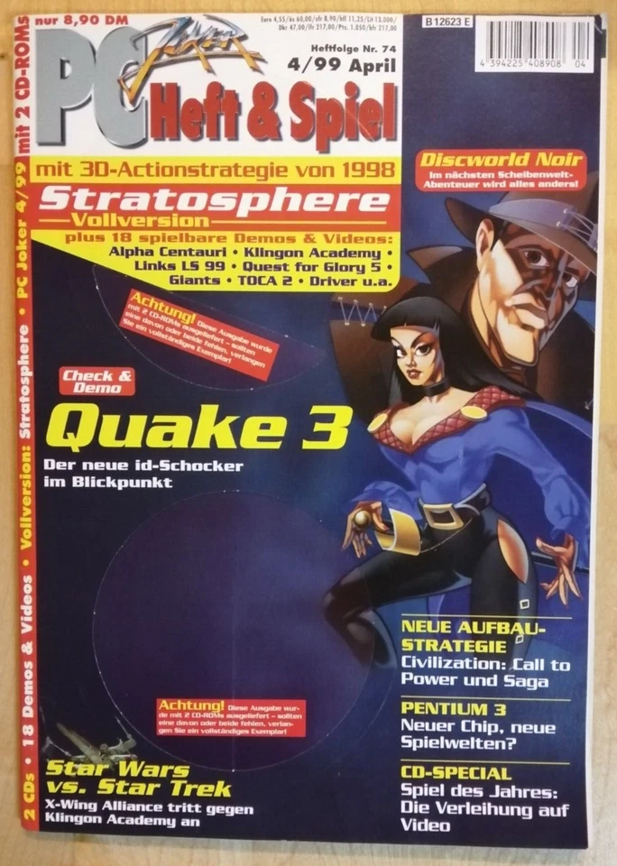 5x PC Joker (02/04/06/07/10 - 1999 - ohne CD-ROMS/Vollversionen) - Selten - Bild 4 von 4