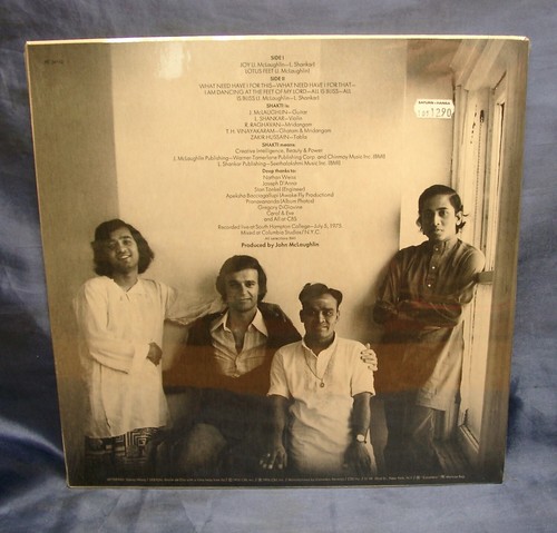 Shakti - With John McLaughlin LP Vinyl Schallplatte Neu & OVP - Bild 2 von 2