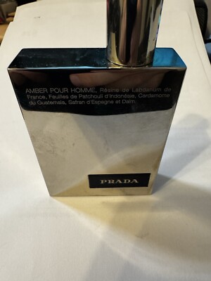 Prada Amber Pour Homme Metallic Edition Ca65 ML Absolute Rarität Limited Edition