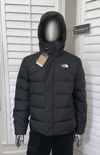 The North Face Men Baltic Hoodie Insulated 600-Down Puffer Jacket -TNF Black NWT