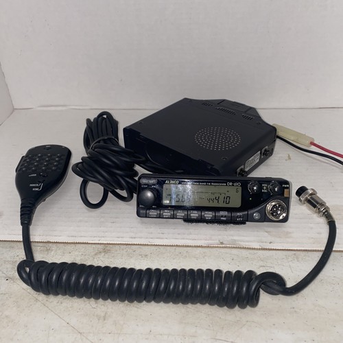 Used Alinco DR 610 DR 610T VHF UHF Twin Band FM Transceiver As Shown EBay