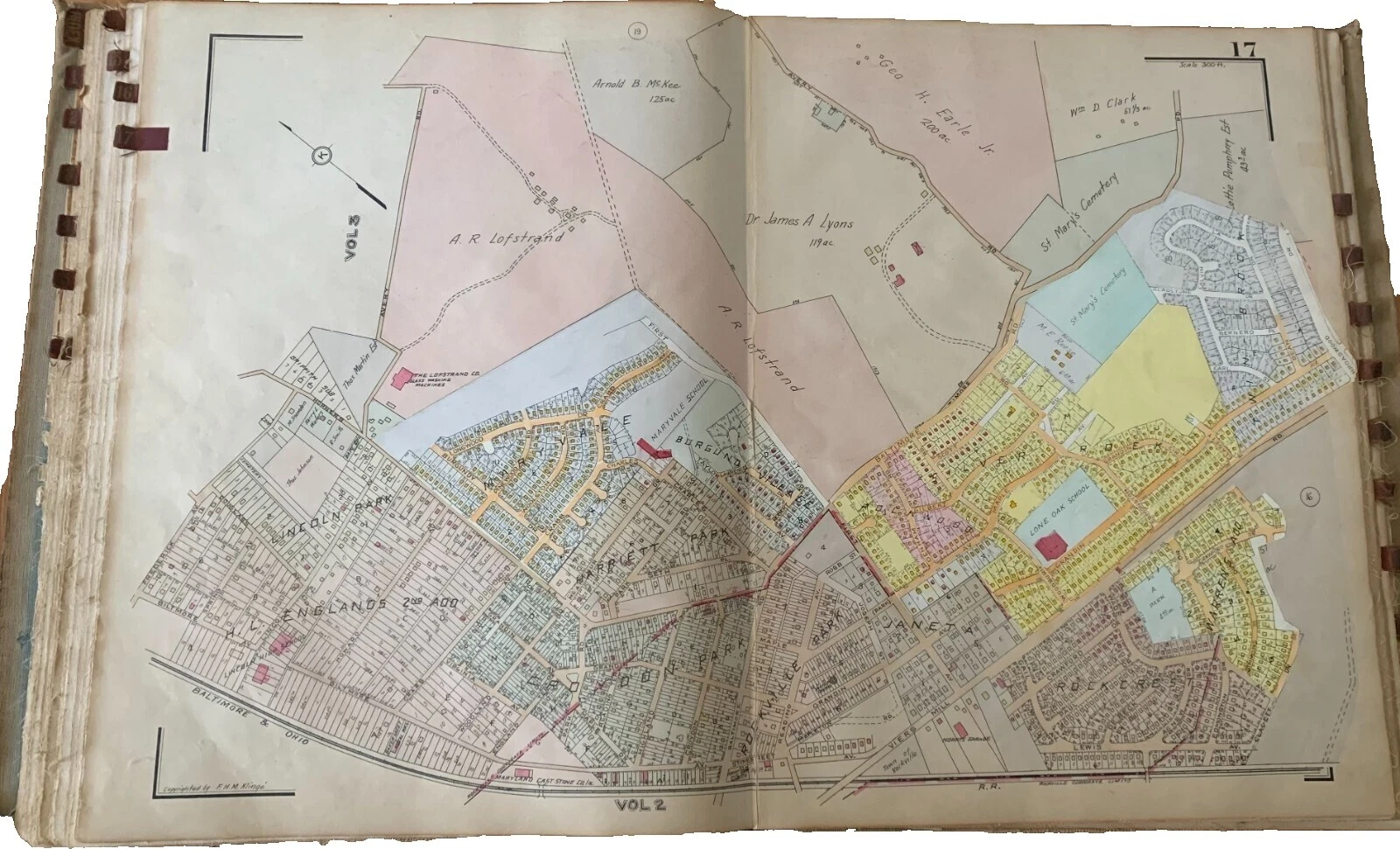 Antique Reproduction Antique City Maps