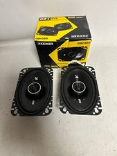 Kicker 43DSC4604 4x6 2-Way Car Stereo Speakers - PAIR