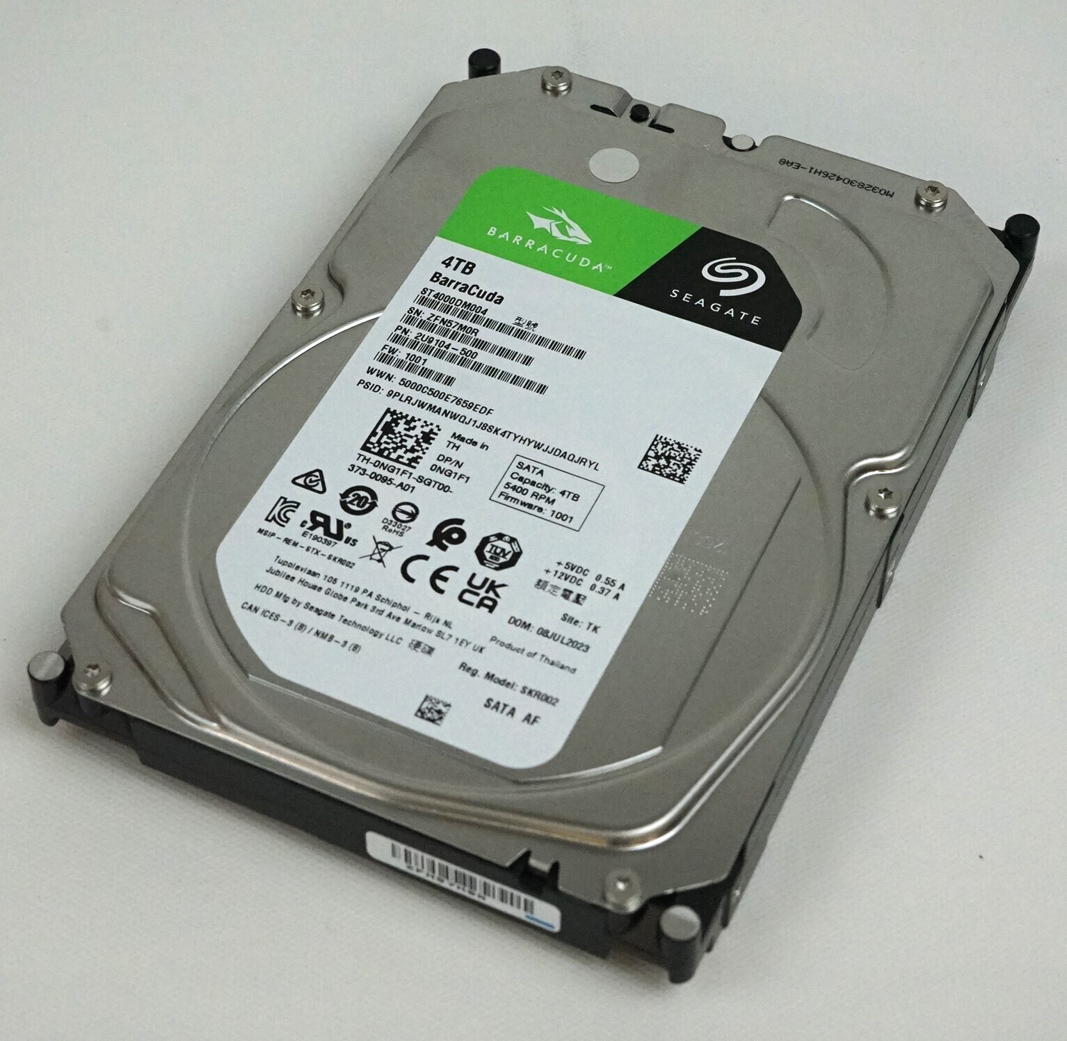 Dell NG1F1 4 ТБ SATA 5400 об/мин 6 Гб/с 3,5-дюймовые жесткие диски и накопители для хранения данных