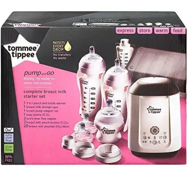 tommee tippee complete breast milk starter set