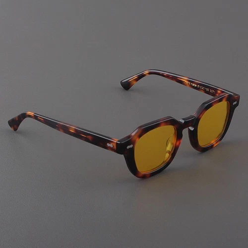 MOSCOT LEMTOSH Sunglasses Men Square Plate Tortoiseshell Frame Polarized Women - Picture 6 of 21