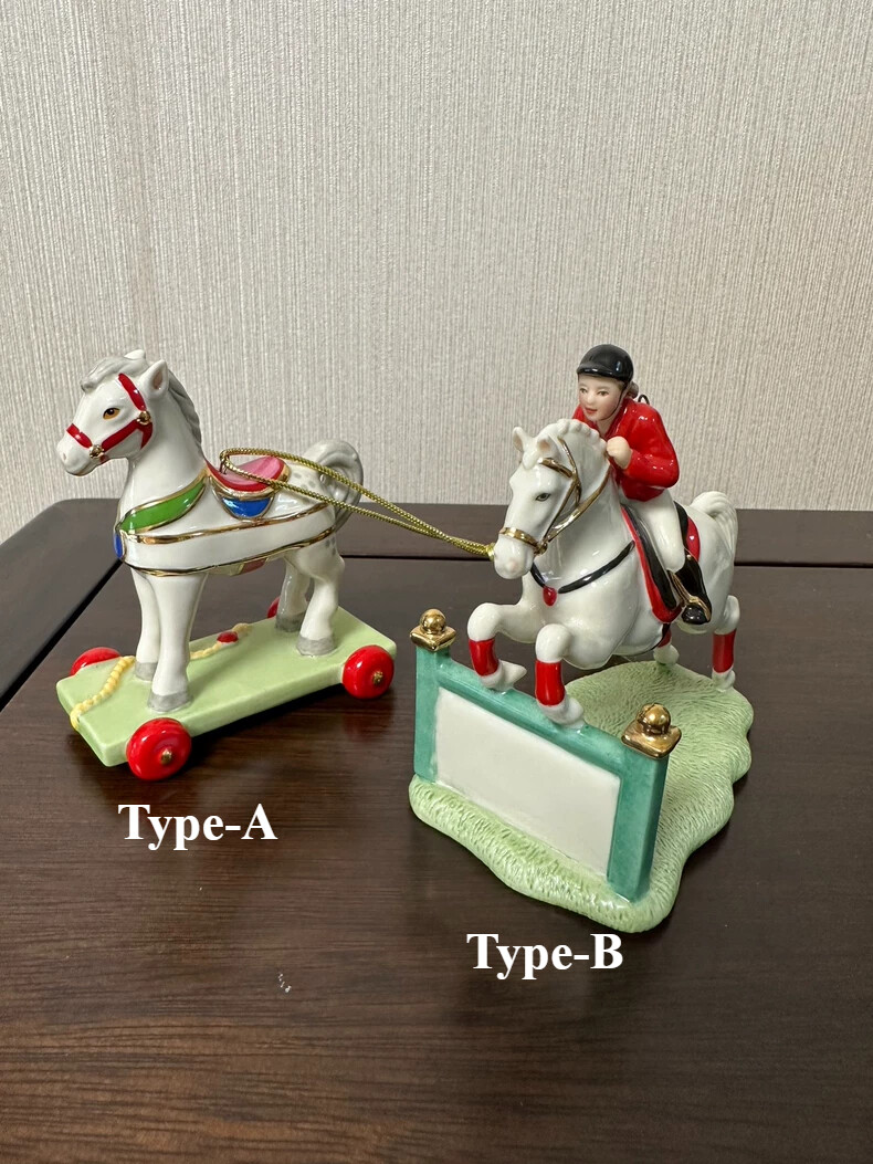 1PC Lenox My Horse Ornament Hanging Pendant Sculpture Collectible Decor