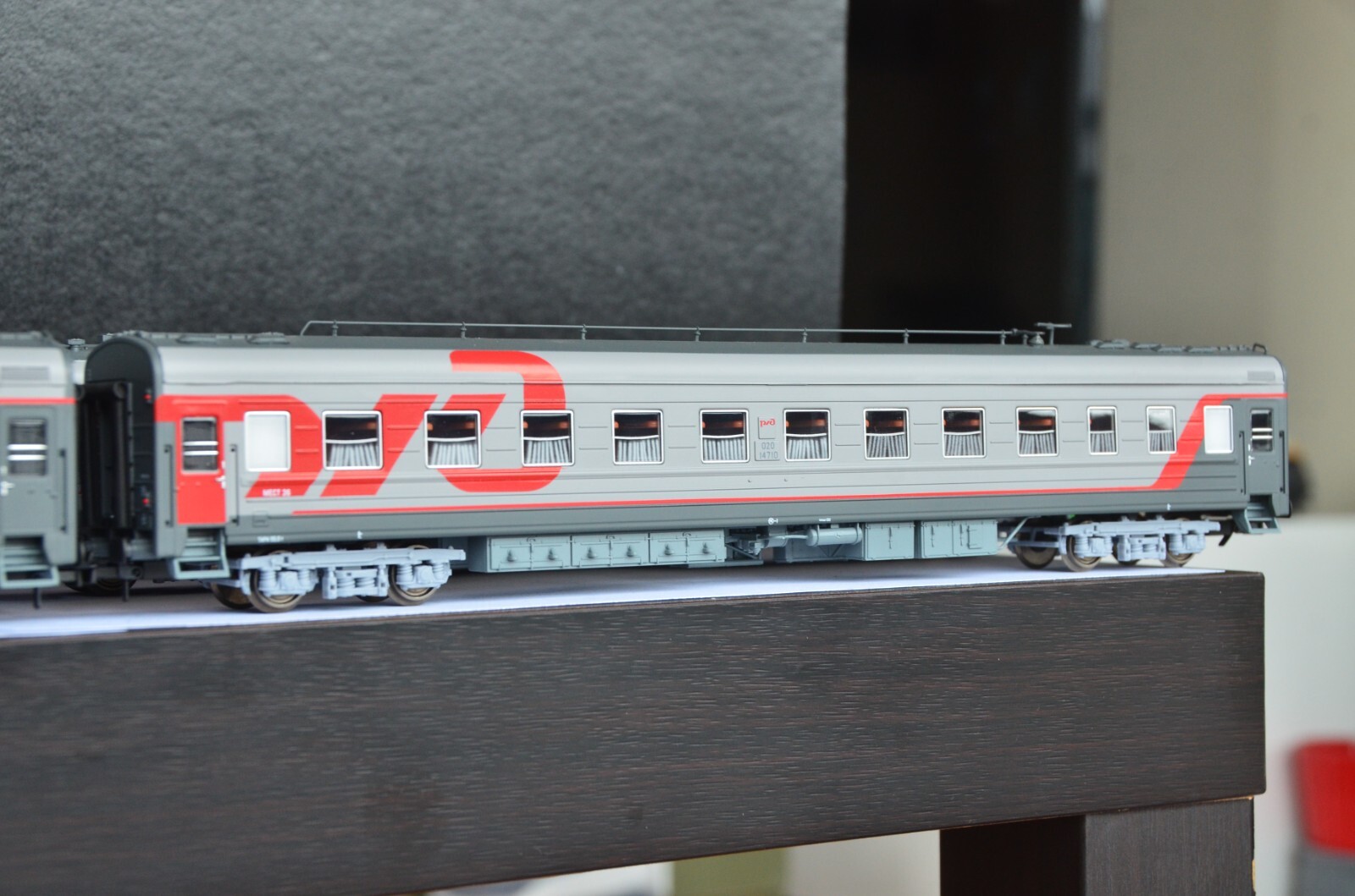 Heris 17060 17103 Russian RZD Long Distance Train 6-Car Complete Set HO ...