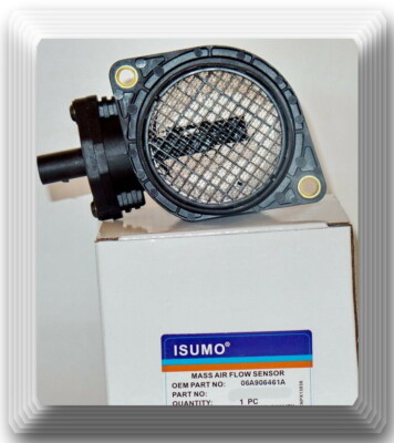 BOXI 06A906461N Mass Air Flow Sensor Meter MAF Fit For