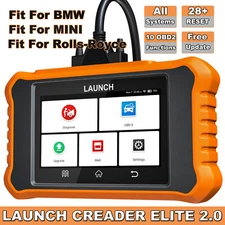 LAUNCH Creader Elite 2.0 For BMW OBD2 Scanner Diagnostic Tool ABS DPF SRS Reset