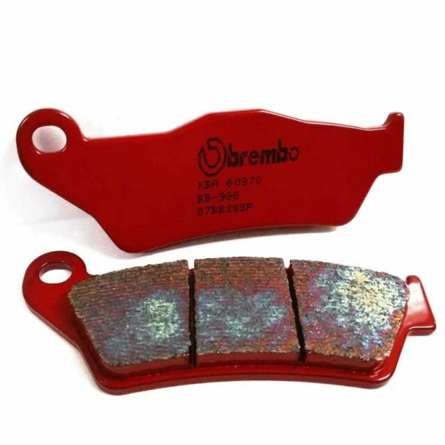 Pastiglie del freno rossi Brembo per moto