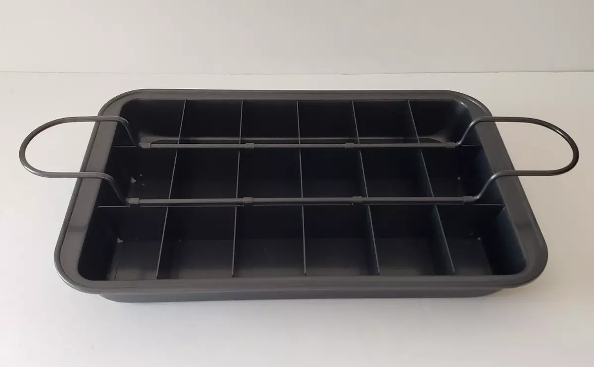 Non stick brownie clearance pan
