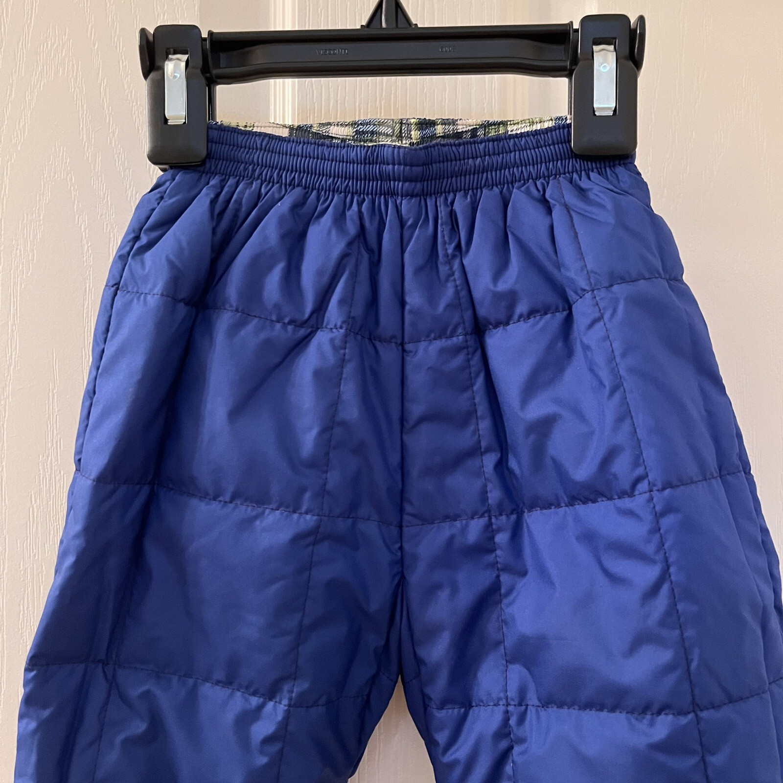 Patagonia Reversible Puff-Ball Pants Snow Green Blue Plaid Boys Size 3 Months thumbnail 11