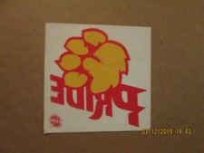 ECHL Pee Dee Pride Vintage Defunct 7 Inch Hockey Team Logo Window Decal #2