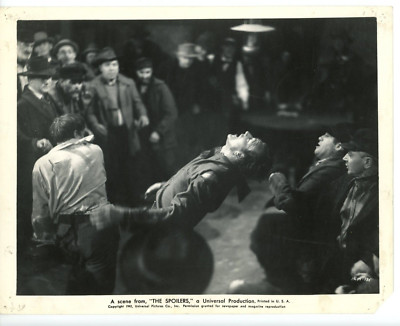 Vintage 8x10 Photo The Spoilers 1942 Randolph Scott John Wayne
