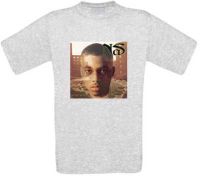 Nas It Was Written Nasir Jones Nasty Nas QB Rap Hip Hop T-Shirt alle Größen NEU