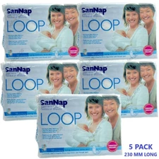 Maternity Pads Sannap Loop Maternity Sanitary Napkin with Belt 10s X 5 set 230mm