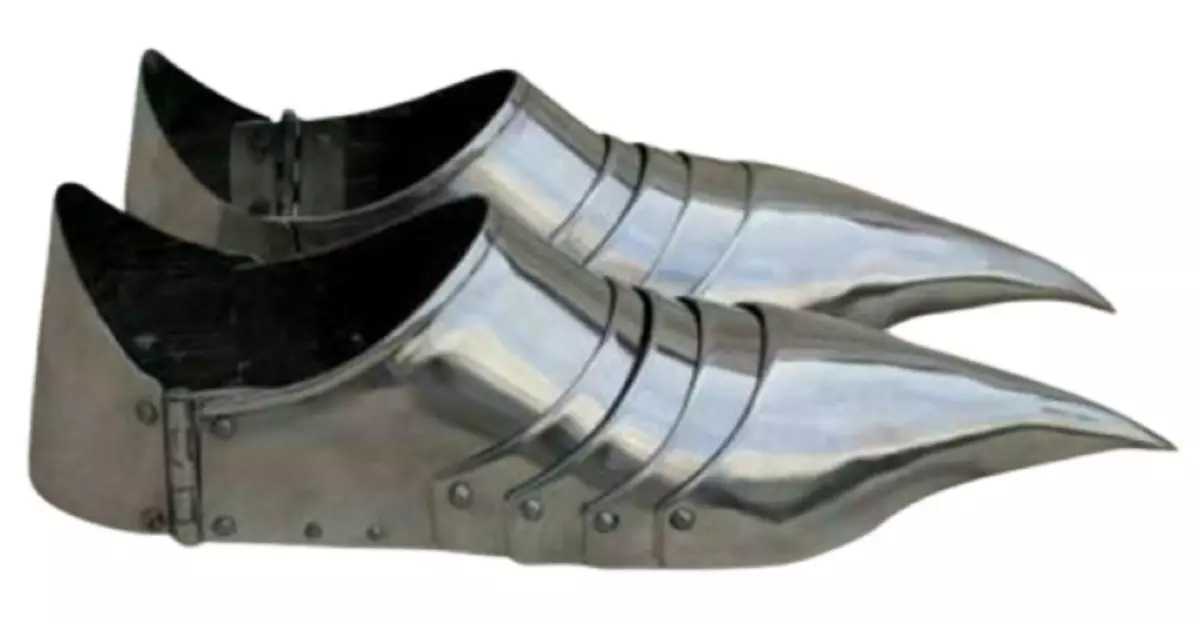 Medieval Armor Sabatons Steel Pair of Shoes Armor Knights LARP Warrior Sabatons