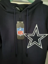 Pro Standard Dallas Cowboys NFL Hoodie Logo Men Medium Navy  Pullover Hoodie