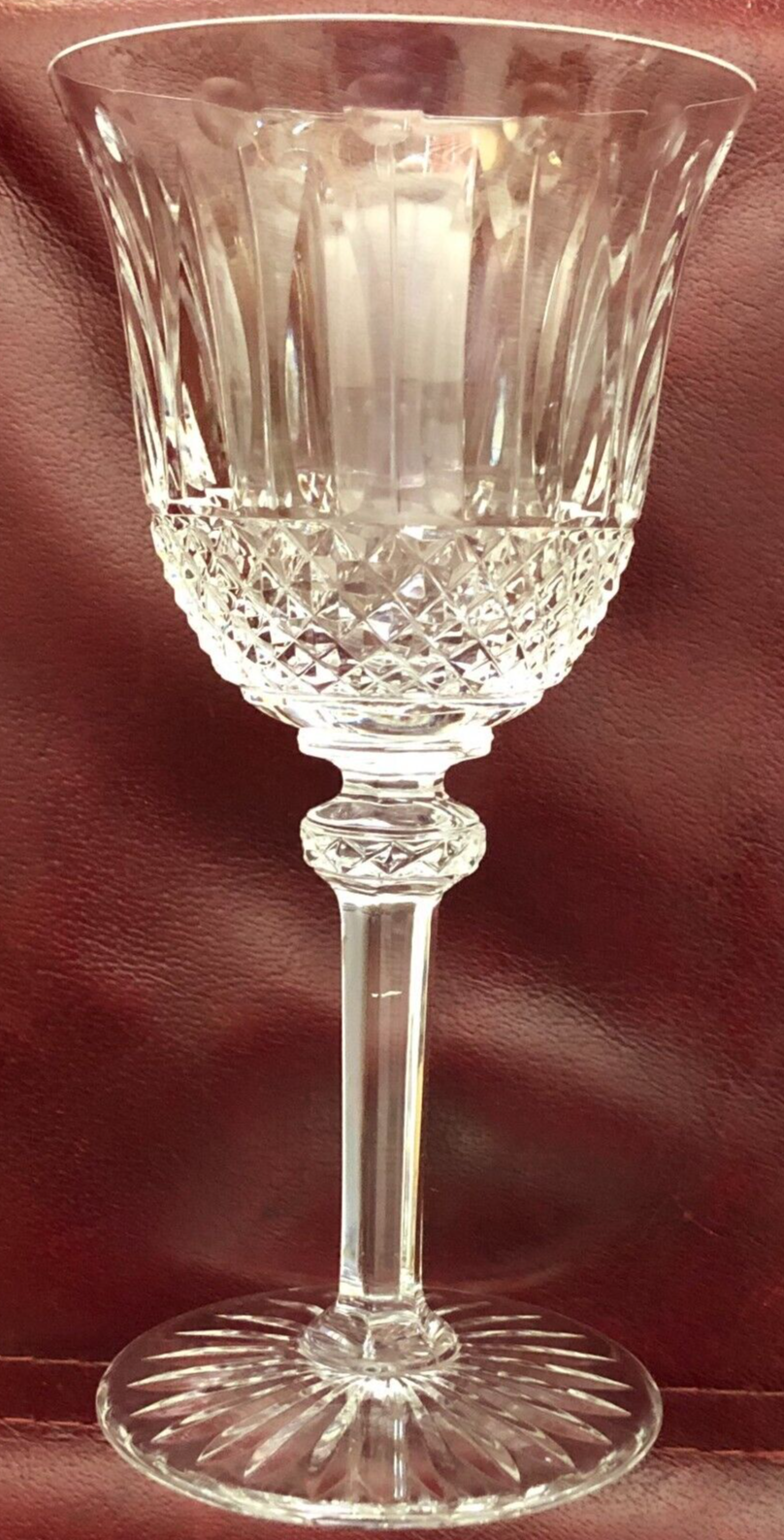 Lovely St Louis Tommy Clear Burgundy Wine Glass (12 available)