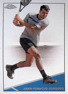 2021 Topps Chrome Tennis Base Juan Ignacio Londero