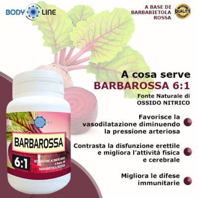 Bodyline Barbarossa 6:1 60 Capsule - Farmaè - Foto 8