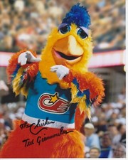 Ted Giannoulas  San Diego Chicken  8x10 Signed Photo w/ COA  San Diego Padres #1