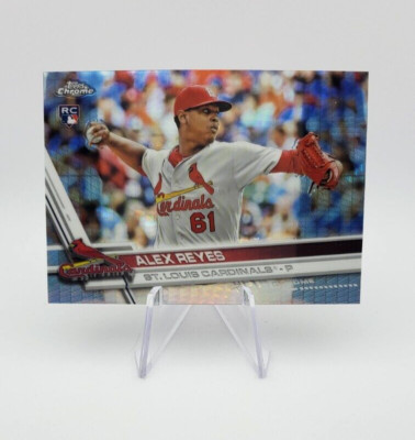 Alex Reyes Rookie Card 2017 Topps Chrome Prism Refractor #61 Alex Reyes Rookie RC | eBay