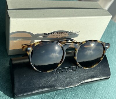 Oliver Peoples Gregory Peck Sun OV5217S 1011 P1 Tortoise Brown
