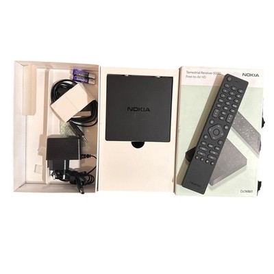 Nokia Terrestrial Receiver 6000 Schwarz TV-Box, DVB-T, DVB-T2