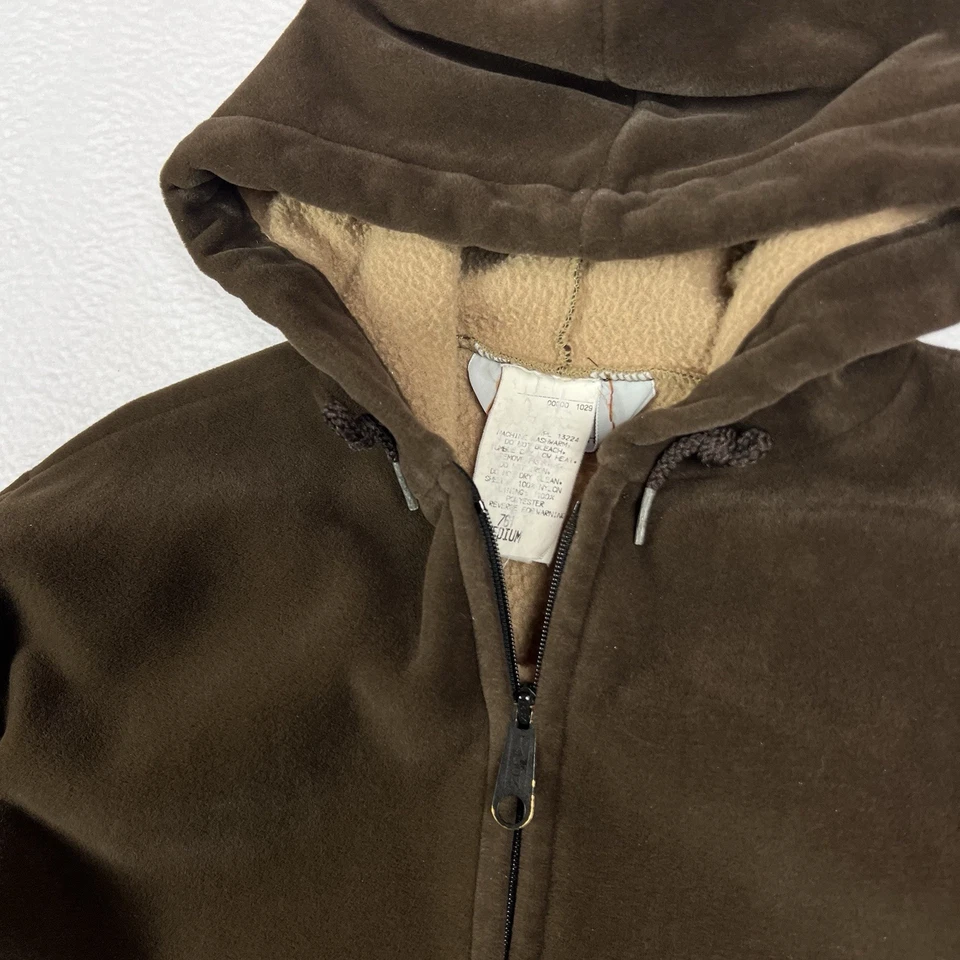 Chaqueta de Colección 761 EE. UU. Carhartt Resistente Exterior con Capucha TALON Cremallera Mediana Años 90 Foto 3 de 4