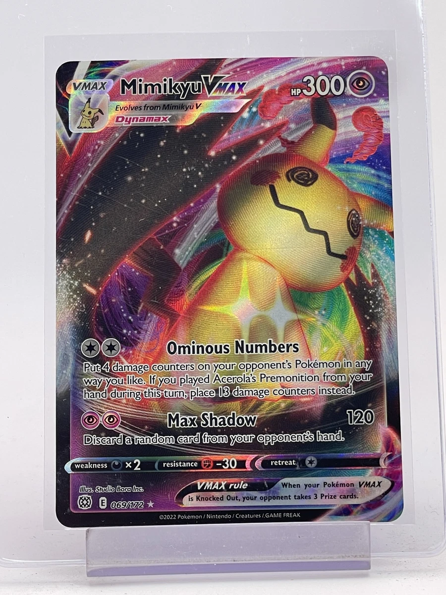 Mimikyu VMAX 069/172 Swsh09: Brilliant Stars for sale | eBay