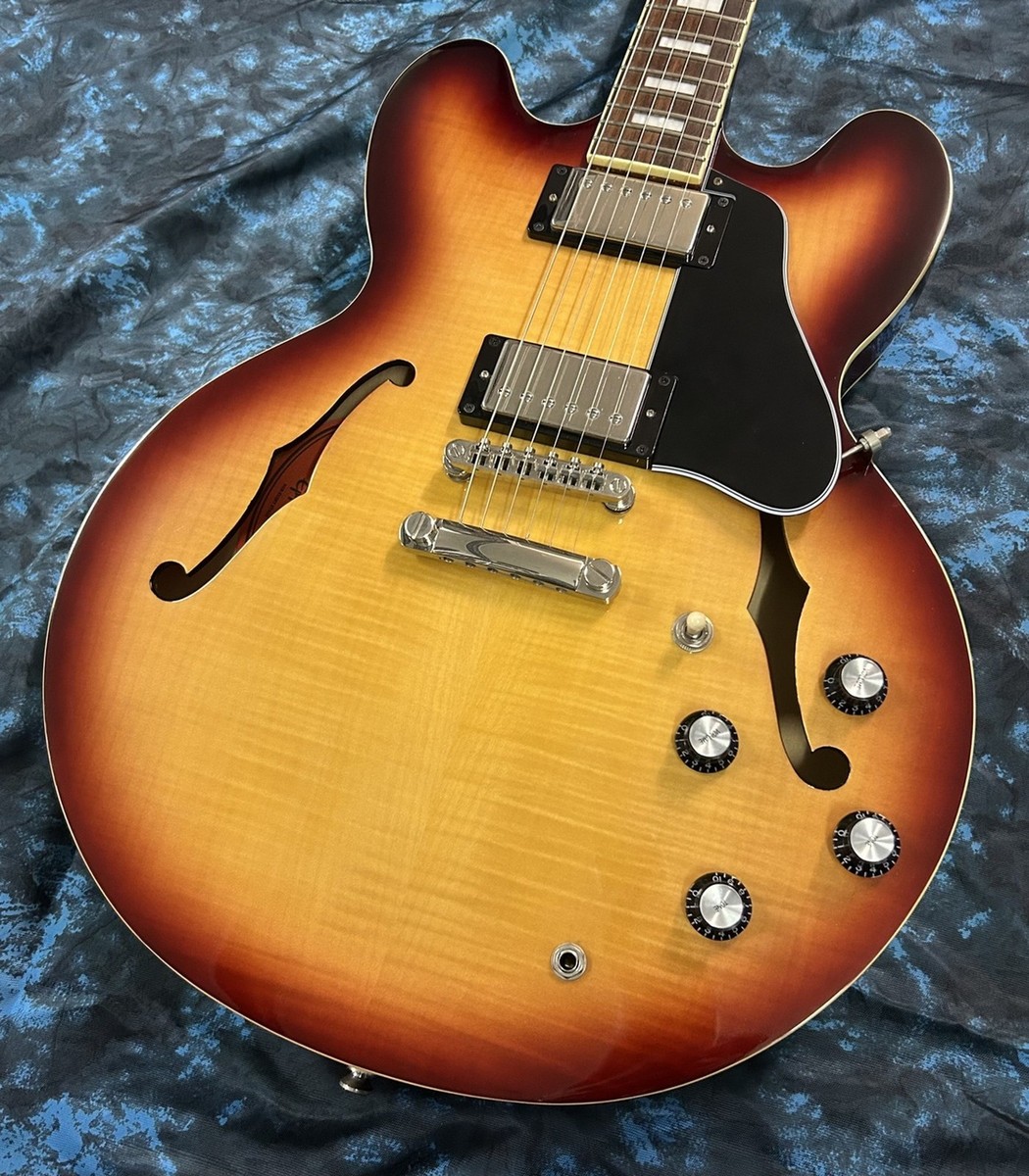 B*y様 【新品未使用】Epiphone ES-335 Figured IG エ Epiphone ES-335 Figured IG Used Maple Body Vintage Sunburst w/Soft