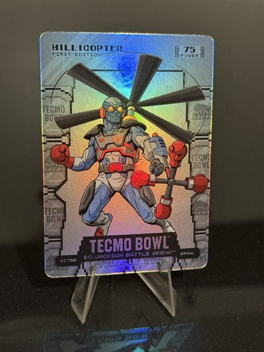 2026 Bo Jackson Battle Arena Tecmo Bowl Silver Coin Flip Hillicopter SC798