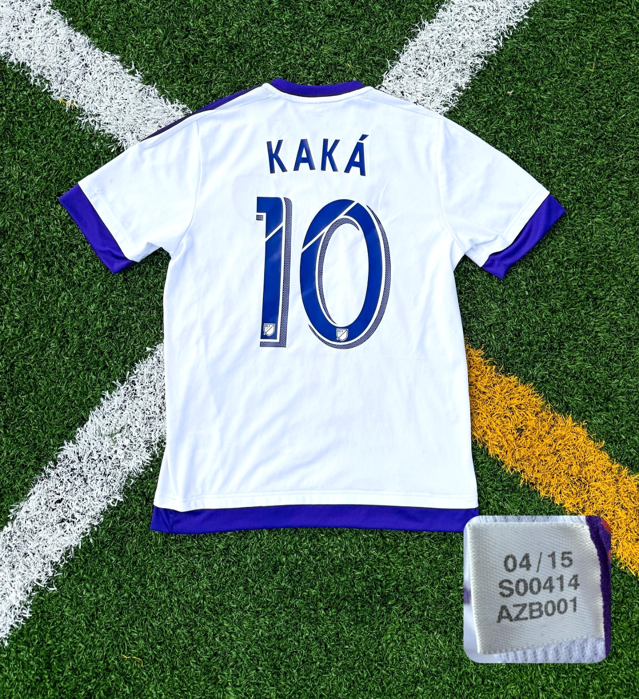AUTHENTIC 2015 Orlando City Away Kaka #10 – Vintage Soccer Jersey Size L