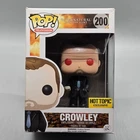 Crowley Demon Eyes #200 ~ Funko Pop Supernatural Hot Topic Exclusive (Damaged)