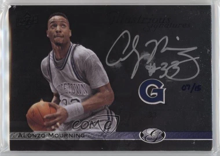 その他 Alonzo Mourning Auto psa9 panini Alonzo Mourning #9 Prices | 2024 Panini Noir Midnight Signature