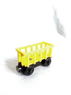 Thomas & Friends Wooden Railway Yellow Circus Train Car Learning Curve GUC  