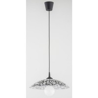 Klassische Schwarze HäNgelampe 1X60W/E27, IP20 - Ideal FüR Stilvollen Wohnber...